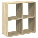 Casa si Gradina - Mobilier - Biblioteci si rafturi - Biblioteci - Biblioteca/separator camera stejar sonoma 69,5x29x69,5 cm lemn - Infinity.ro
