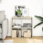 Casa si Gradina - Mobilier - Biblioteci si rafturi - Biblioteci - Biblioteca/separator camera stejar sonoma 69,5x29x69,5 cm lemn - Infinity.ro