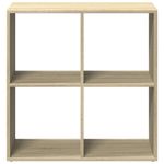 Casa si Gradina - Mobilier - Biblioteci si rafturi - Biblioteci - Biblioteca/separator camera stejar sonoma 69,5x29x69,5 cm lemn - Infinity.ro