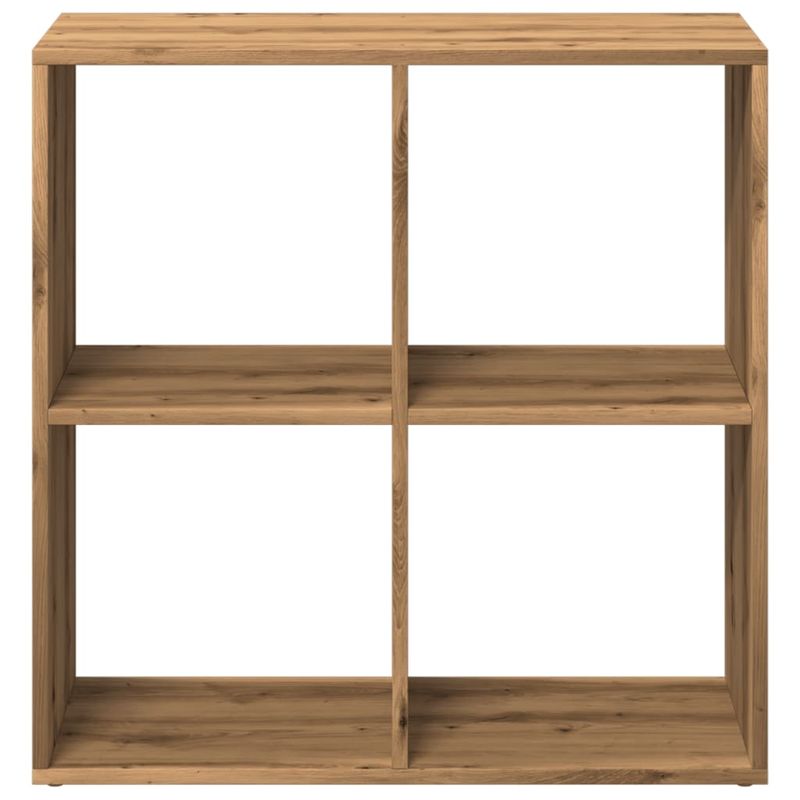 Casa si Gradina - Mobilier - Biblioteci si rafturi - Biblioteci - Biblioteca/separator, stejar artizanal, 69,5x29x69,5 cm, lemn - Infinity.ro