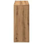 Casa si Gradina - Mobilier - Biblioteci si rafturi - Biblioteci - Biblioteca/separator, stejar artizanal, 69,5x29x69,5 cm, lemn - Infinity.ro