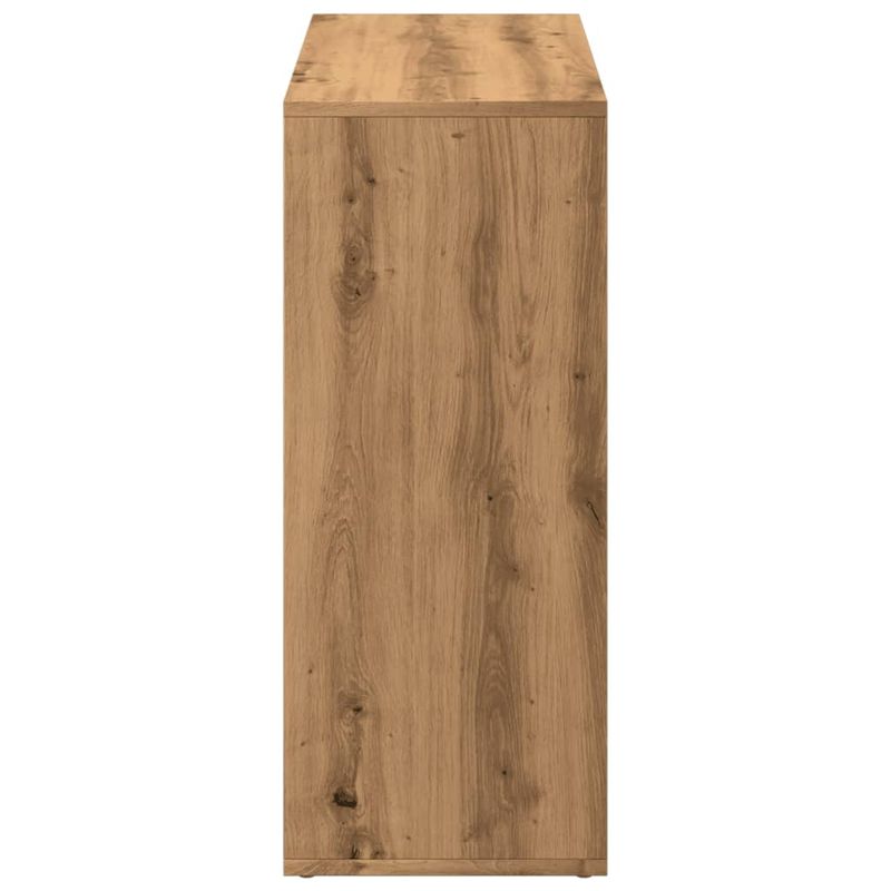Casa si Gradina - Mobilier - Biblioteci si rafturi - Biblioteci - Biblioteca/separator, stejar artizanal, 69,5x29x69,5 cm, lemn - Infinity.ro