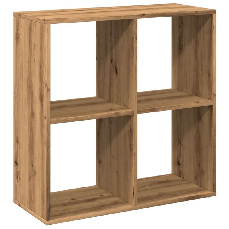 Casa si Gradina - Mobilier - Biblioteci si rafturi - Biblioteci - Biblioteca/separator, stejar artizanal, 69,5x29x69,5 cm, lemn - Infinity.ro