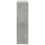 Casa si Gradina - Mobilier - Biblioteci si rafturi - Biblioteci - Biblioteca/separator camera gri beton 102x29x103,5 cm lemn - Infinity.ro