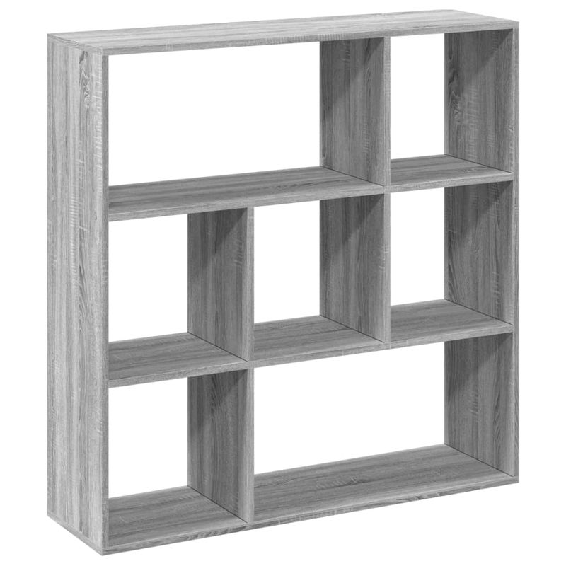 Casa si Gradina - Mobilier - Biblioteci si rafturi - Biblioteci - Biblioteca/separator camera gri sonoma 102x29x103,5 cm lemn - Infinity.ro