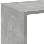Casa si Gradina - Mobilier - Biblioteci si rafturi - Biblioteci - Biblioteca/separator camera gri beton 102x29x103,5 cm lemn - Infinity.ro