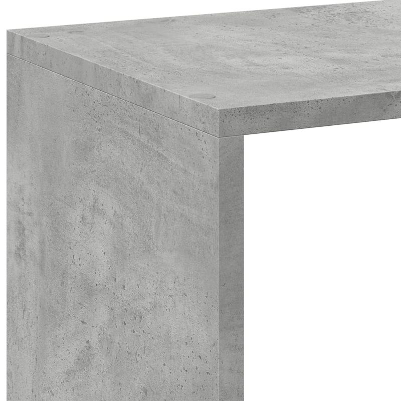 Casa si Gradina - Mobilier - Biblioteci si rafturi - Biblioteci - Biblioteca/separator camera gri beton 102x29x103,5 cm lemn - Infinity.ro