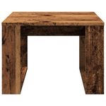Casa si Gradina - Mobilier - Mese si birouri - Mese living - Masuta laterala, lemn vechi, 50x50x35 cm, lemn prelucrat - Infinity.ro