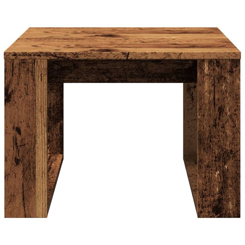 Casa si Gradina - Mobilier - Mese si birouri - Mese living - Masuta laterala, lemn vechi, 50x50x35 cm, lemn prelucrat - Infinity.ro