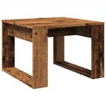 Casa si Gradina - Mobilier - Mese si birouri - Mese living - Masuta laterala, lemn vechi, 50x50x35 cm, lemn prelucrat - Infinity.ro