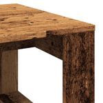 Casa si Gradina - Mobilier - Mese si birouri - Mese living - Masuta laterala, lemn vechi, 50x50x35 cm, lemn prelucrat - Infinity.ro