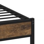 Casa si Gradina - Mobilier - Paturi si accesorii - Paturi - Cadru de pat fara saltea, cu tablie, stejar sonoma, 75x190 cm - Infinity.ro