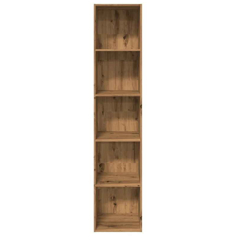 Casa si Gradina - Mobilier - Biblioteci si rafturi - Biblioteci - Biblioteca, stejar artizanal, 40x30x189 cm, lemn prelucrat - Infinity.ro