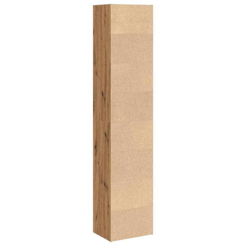 Casa si Gradina - Mobilier - Biblioteci si rafturi - Biblioteci - Biblioteca, stejar artizanal, 40x30x189 cm, lemn prelucrat - Infinity.ro