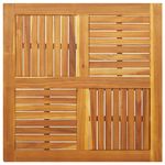 Casa si Gradina - Mobilier - Feronerie si accesorii mobila - Blat de masa patrata, 90x90x2,2 cm, lemn masiv de acacia - Infinity.ro