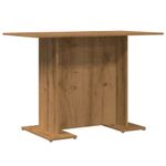 Casa si Gradina - Mobilier - Mese si birouri - Mese bucatarie si dining - Masa bucatarie, stejar artizanal, 110x60x75 cm, lemn prelucrat - Infinity.ro