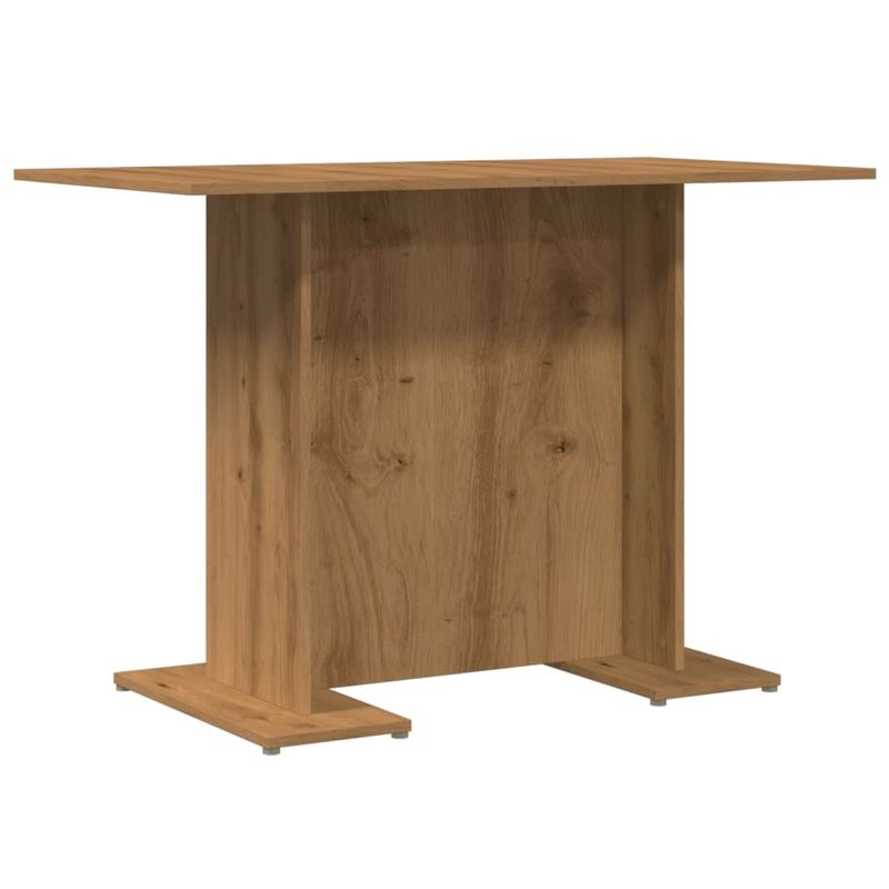 Casa si Gradina - Mobilier - Mese si birouri - Mese bucatarie si dining - Masa bucatarie, stejar artizanal, 110x60x75 cm, lemn prelucrat - Infinity.ro