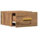 Casa si Gradina - Mobilier - Comode si corpuri - Noptiere - Noptiere de perete, 2 buc., stejar artizanal, 35x35x20 cm - Infinity.ro