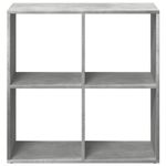 Casa si Gradina - Mobilier - Biblioteci si rafturi - Biblioteci - Biblioteca/separator camera gri beton 69,5x29x69,5 cm lemn - Infinity.ro