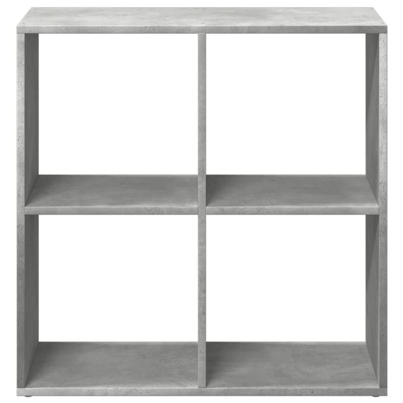 Casa si Gradina - Mobilier - Biblioteci si rafturi - Biblioteci - Biblioteca/separator camera gri beton 69,5x29x69,5 cm lemn - Infinity.ro