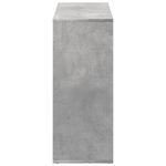Casa si Gradina - Mobilier - Biblioteci si rafturi - Biblioteci - Biblioteca/separator camera gri beton 69,5x29x69,5 cm lemn - Infinity.ro