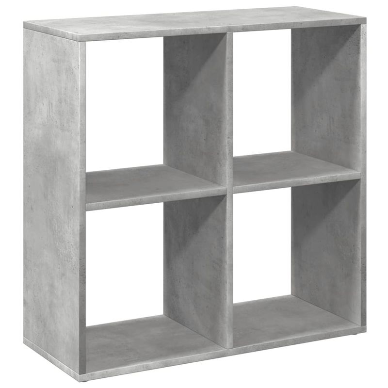 Casa si Gradina - Mobilier - Biblioteci si rafturi - Biblioteci - Biblioteca/separator camera gri beton 69,5x29x69,5 cm lemn - Infinity.ro