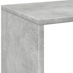 Casa si Gradina - Mobilier - Biblioteci si rafturi - Biblioteci - Biblioteca/separator camera gri beton 69,5x29x69,5 cm lemn - Infinity.ro