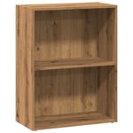 Casa si Gradina - Mobilier - Biblioteci si rafturi - Biblioteci - Biblioteca, stejar artizanal, 60x30x77 cm, lemn prelucrat - Infinity.ro