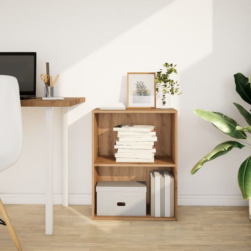 Casa si Gradina - Mobilier - Biblioteci si rafturi - Biblioteci - Biblioteca, stejar artizanal, 60x30x77 cm, lemn prelucrat - Infinity.ro