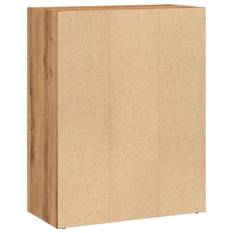 Casa si Gradina - Mobilier - Biblioteci si rafturi - Biblioteci - Biblioteca, stejar artizanal, 60x30x77 cm, lemn prelucrat - Infinity.ro