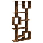 Casa si Gradina - Mobilier - Biblioteci si rafturi - Biblioteci - Biblioteca, stejar fumuriu, 92x29x188 cm, lemn prelucrat - Infinity.ro