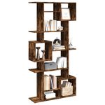 Casa si Gradina - Mobilier - Biblioteci si rafturi - Biblioteci - Biblioteca, stejar fumuriu, 92x29x188 cm, lemn prelucrat - Infinity.ro