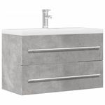 Casa si Gradina - Mobilier - Mobilier baie - Comode baie - Dulap de chiuveta stejar artizanal 80x38,5x48 cm lemn prelucrat - Infinity.ro