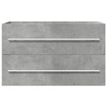 Casa si Gradina - Mobilier - Mobilier baie - Comode baie - Dulap de chiuveta stejar artizanal 80x38,5x48 cm lemn prelucrat - Infinity.ro