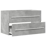 Casa si Gradina - Mobilier - Mobilier baie - Comode baie - Dulap de chiuveta stejar artizanal 80x38,5x48 cm lemn prelucrat - Infinity.ro