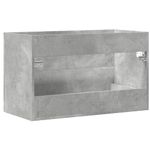 Casa si Gradina - Mobilier - Mobilier baie - Comode baie - Dulap de chiuveta stejar artizanal 80x38,5x48 cm lemn prelucrat - Infinity.ro