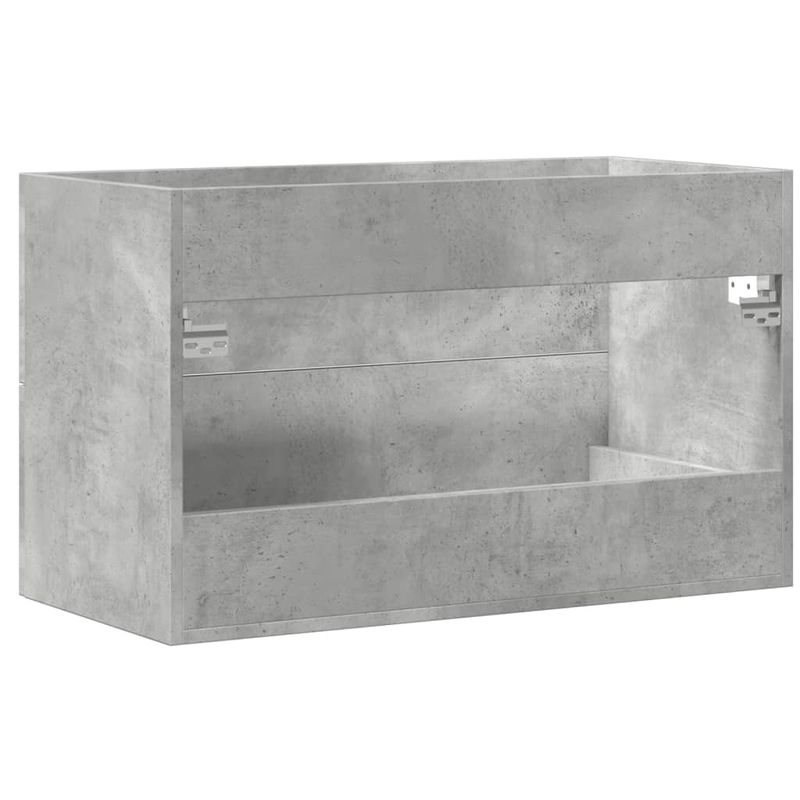 Casa si Gradina - Mobilier - Mobilier baie - Comode baie - Dulap de chiuveta stejar artizanal 80x38,5x48 cm lemn prelucrat - Infinity.ro