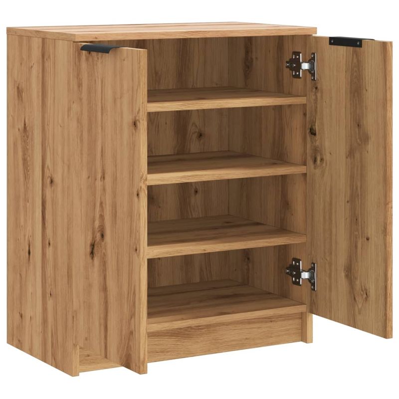 Casa si Gradina - Mobilier - Organizare si depozitare - Organizator incaltaminte - Pantofar, stejar artizanal, 59x35x70 cm, lemn prelucrat - Infinity.ro