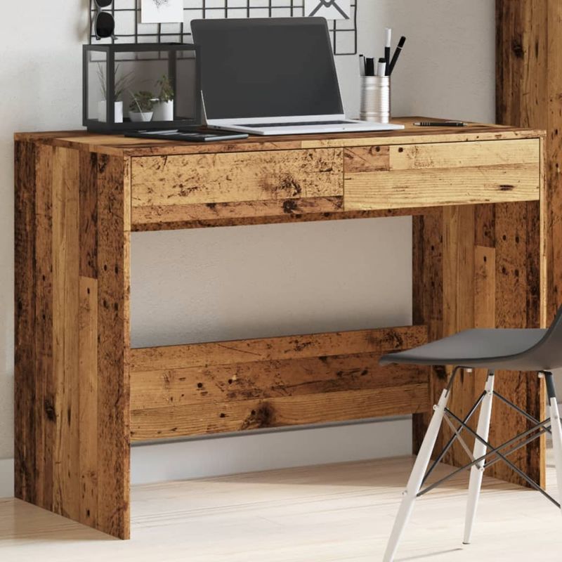 Casa si Gradina - Mobilier - Mese si birouri - Birouri - Birou, lemn vechi, 101x50x76,5 cm, lemn prelucrat - Infinity.ro