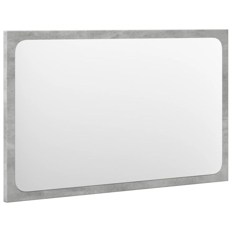 Casa si Gradina - Mobilier - Seturi de mobilier - Seturi baie - Set mobilier de baie, 3 piese, gri beton, lemn compozit - Infinity.ro