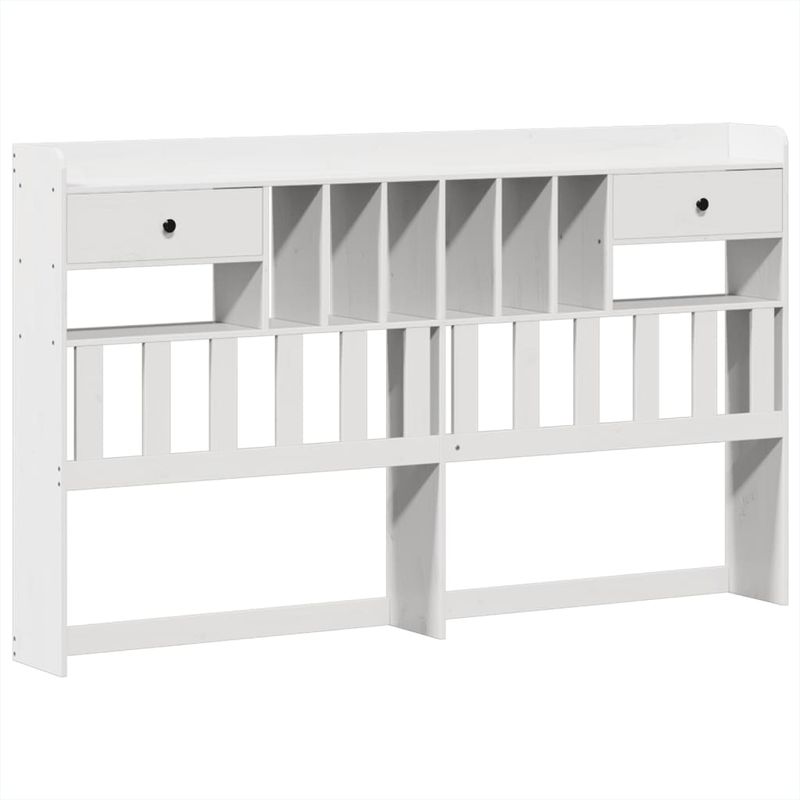 Casa si Gradina - Mobilier - Paturi si accesorii - Paturi - Cadru de pat fara saltea, alb, 180x200 cm, lemn masiv pin - Infinity.ro