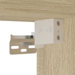Casa si Gradina - Mobilier - Seturi de mobilier - Seturi baie - Set mobilier de baie, 4 piese, stejar sonoma, lemn prelucrat - Infinity.ro