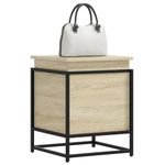 Casa si Gradina - Mobilier - Organizare si depozitare - Cutii depozitare - Cutie depozitare stejar sonoma 40x40x51,5cm lemn prelucrat - Infinity.ro