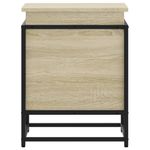Casa si Gradina - Mobilier - Organizare si depozitare - Cutii depozitare - Cutie depozitare stejar sonoma 40x40x51,5cm lemn prelucrat - Infinity.ro