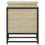 Casa si Gradina - Mobilier - Organizare si depozitare - Cutii depozitare - Cutie depozitare stejar sonoma 40x40x51,5cm lemn prelucrat - Infinity.ro