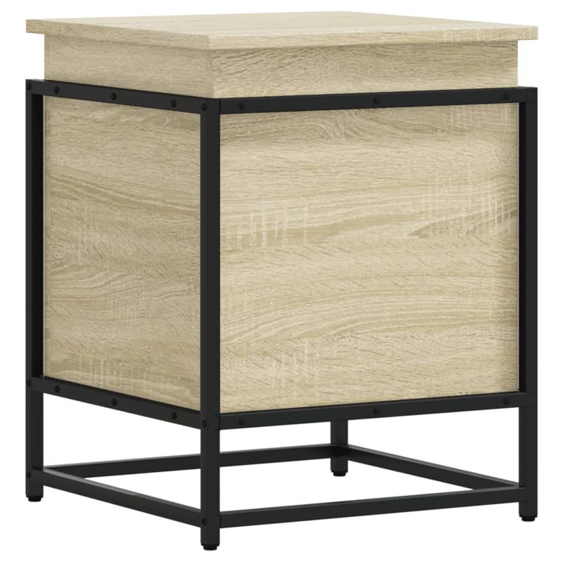 Casa si Gradina - Mobilier - Organizare si depozitare - Cutii depozitare - Cutie depozitare stejar sonoma 40x40x51,5cm lemn prelucrat - Infinity.ro