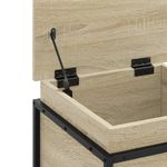 Casa si Gradina - Mobilier - Organizare si depozitare - Cutii depozitare - Cutie depozitare stejar sonoma 40x40x51,5cm lemn prelucrat - Infinity.ro