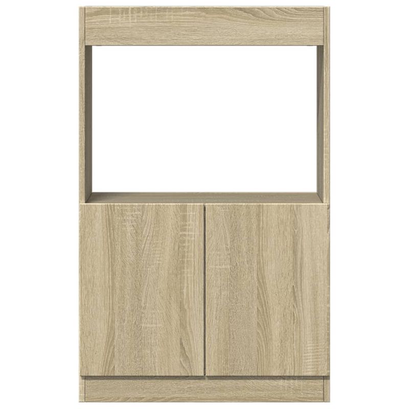 Casa si Gradina - Mobilier - Biblioteci si rafturi - Biblioteci - Dulap inalt, stejar sonoma, 63x33x100 cm, lemn prelucrat - Infinity.ro