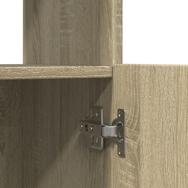 Casa si Gradina - Mobilier - Biblioteci si rafturi - Biblioteci - Dulap inalt, stejar sonoma, 63x33x100 cm, lemn prelucrat - Infinity.ro