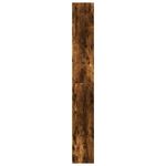 Casa si Gradina - Mobilier - Biblioteci si rafturi - Biblioteci - Biblioteca, stejar fumuriu, 80x24x176 cm, lemn prelucrat - Infinity.ro